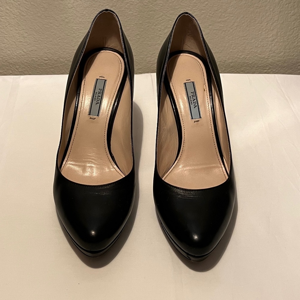 Prada Black High Heels